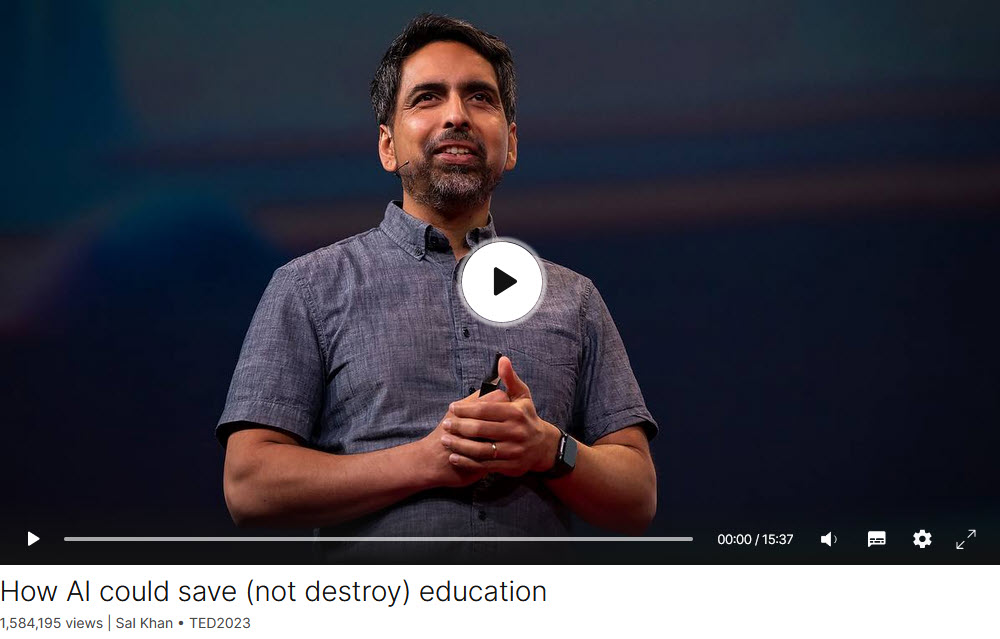 Ted Talk anschauen